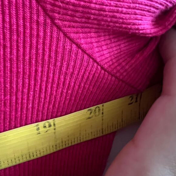 Victoria's Secret Y2K Ribbed Long Line Stretchy Hooded Top‎ Layering Preppy - Picture 6 of 6